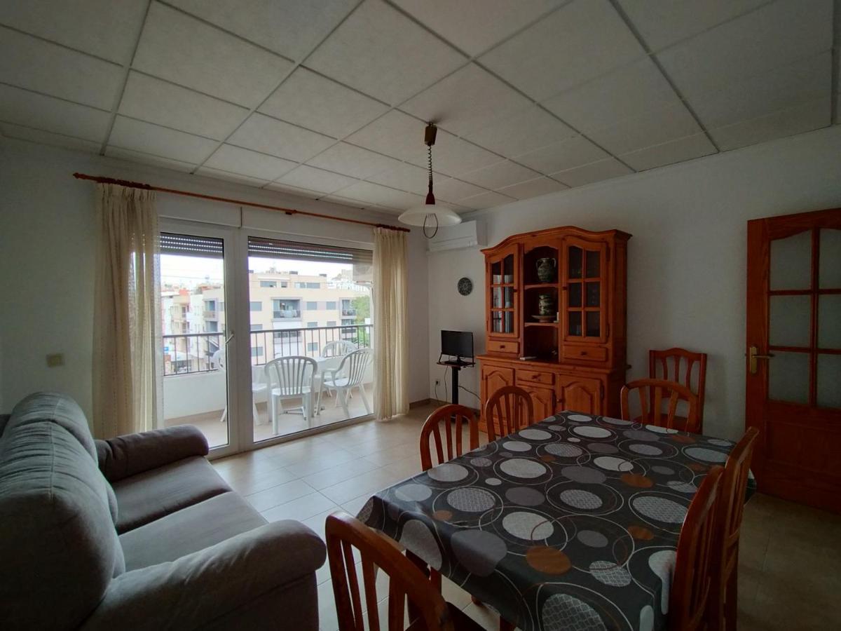 apartamento climatizado de tres dormitorios en el centro y junto a la playa Peñíscola Exterior foto
